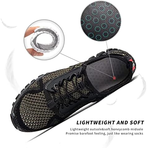 SOBASO Water Shoes Women Men Quick Drying Swim Beach Aqua Shoes for Water Sport Diving Hiking Sailing Travel - Image 4
