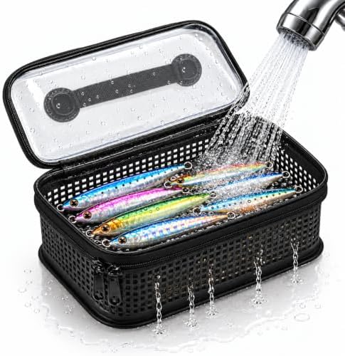 Rinse Box, Rinse, Drain and Store Fishing Lures for Saltwater Tackle by Unknown