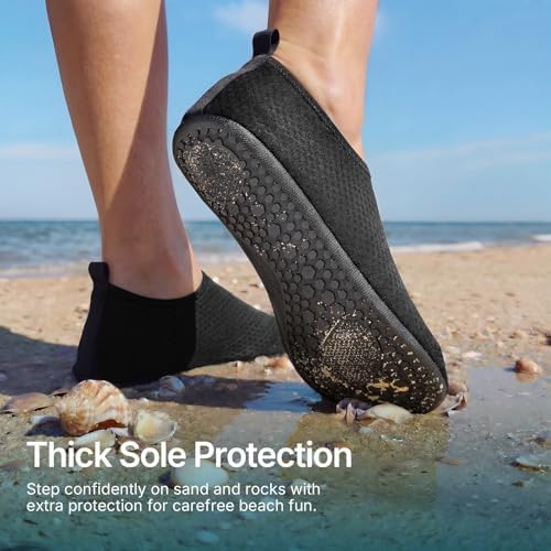 Water Shoes for Women Men Quick-Dry Aqua Socks Swim Beach Outfits Barefoot - Image 2