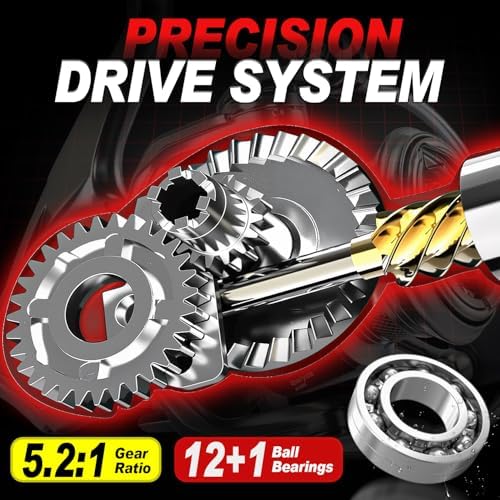 Sougayilang Spinning Reel - 5.2:1 Gear Ratio, 12+1 Bearings Freshwater Saltwater Fishing Reel, Ultra-Smooth CNC Aluminum Spool, Lightweight & Powerful for Bass Trout Salmon - Image 6