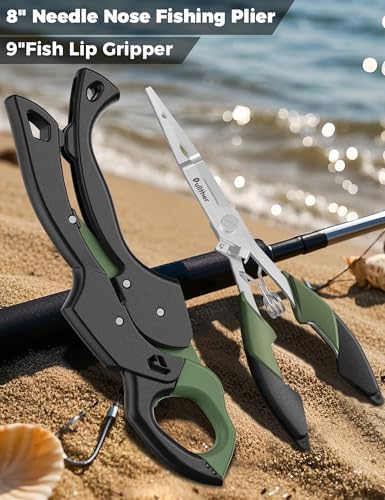 Fish Gripper 9.2",Fishing Pliers,Fishing Tool Kit - Image 7
