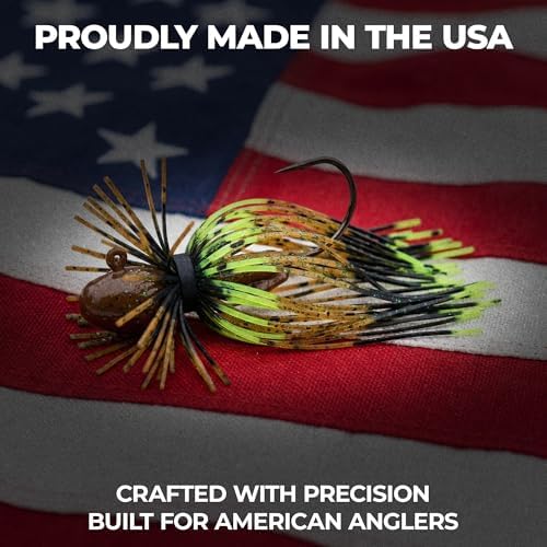 Spider Fishing Jig Lures, 1/4 and 1/8 Oz Finesse Style, 2-Pack - Image 6