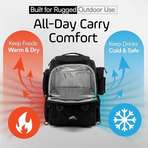 Waterproof Fishing Backpack with Tackle Boxes, Rod Holder & Foldable Net - 40L Fishing Tackle Bag with Trays Included, Extra Storage Gear and Equipment, Rain Cover, Fisherman Gift for Men - Image 3