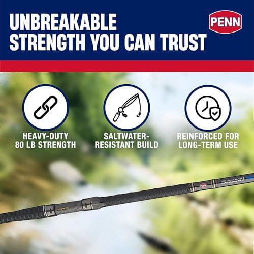 Penn Carnage II & Carnage III Surf Conventional ULUA Fishing Rod - Image 3