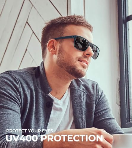 KALIYADI Polarized Sunglasses for Men, Lightweight Sun Glasses with UV Protection for Driving Fishing Golf - Image 2