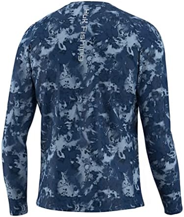 HUK Men's Pursuit Vented Long Sleeve Fishing Shirt (+30 UPF) - Image 2