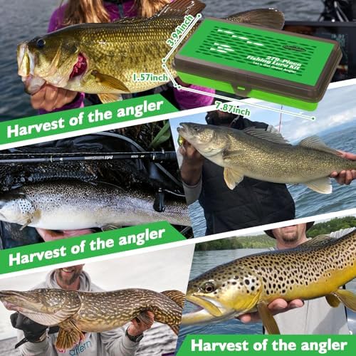 FONMANG Fishing Lures - Fishing Tackle kit with Fishing Spoons, Swim Bait, Jerk baits, Lure & Fishing Accessories, Bass Fishing Kit Also for Trout, Bluegill, Small Fishing Tackle Box for Freshwater - Image 6