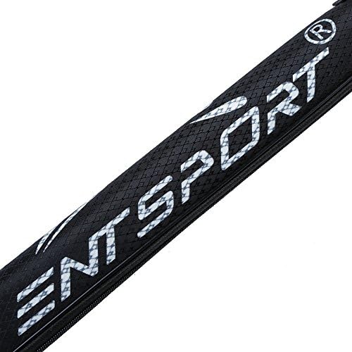 Fishing Rod Bag 45-Inches Durable Fishing Rod Tubes Rod Cases for 2 Piece 7‘ Rod (Black, 45-Inches, Only suitable for 2 pieces rod) - Image 3