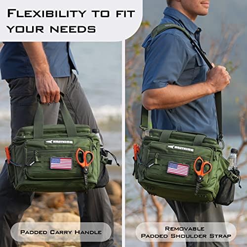 KastKing KarryAll Fishing Tackle Bag, Saltwater & Freshwater Gear Storage - Image 4