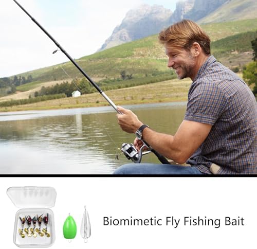Fly Fishing Bait Flyfishing Gear Strong Grip Reflective Sequins - Image 3