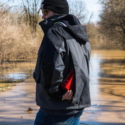 8 Fans Fishing Wading Jackets Breathable Waterproof Fishing Rain Jackets for Men&Women - Image 3