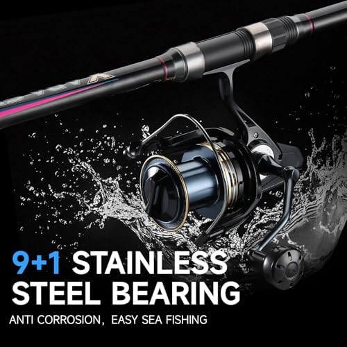 Big Game Surf Spinning Fishing Reel, 44Lbs Max Drag Saltwater Fishing Reels - Image 3