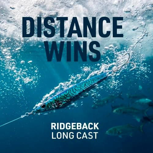 Nomad Design The Ridgeback Long Cast Jig 60g (2oz) Darting Metal Jig with Erratic Sideways Darting Action, Durable BKK Hooks, & Angled Head Design, for Shore & Offshore Species - Image 4