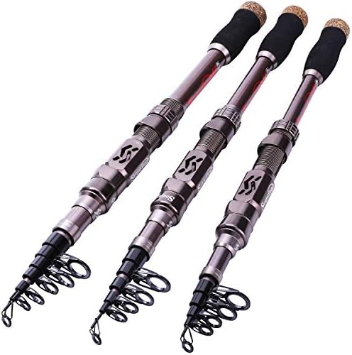 Sougayilang Fishing Rod and Reel Set Carbon Fiber Telescopic Fishing Rod 12+1BB Spinning Reel with Carry Case for Saltwater Freshwater - Image 3