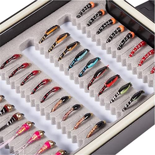 Fly Fishing Flies Kit Trout Steelhead Salmon Bass Flies Assortment 32Pcs-148pcs Include Dry Wet Flies Nymphs Streamers Maggot, Fly Lure Set - Image 3