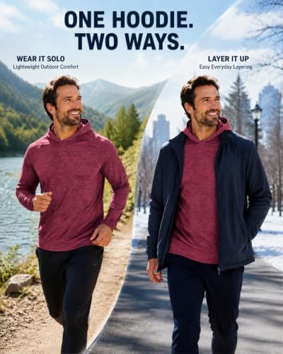 ZITY Men's Lightweight Pullover Hoodie UPF 50+ Fishing Shirts Sweatshirt - Image 4