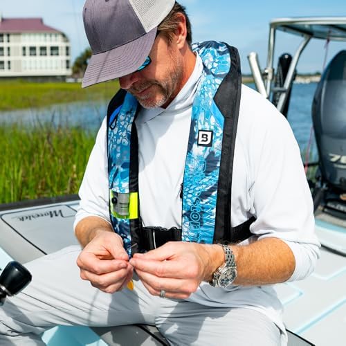 BLUESTORM Stratus 35 Inflatable Life Jacket PFD for Adults | US Coast Guard (USCG) Approved Automatic Self Inflating Life Vest Preserver with Manual Ripcord - Image 2