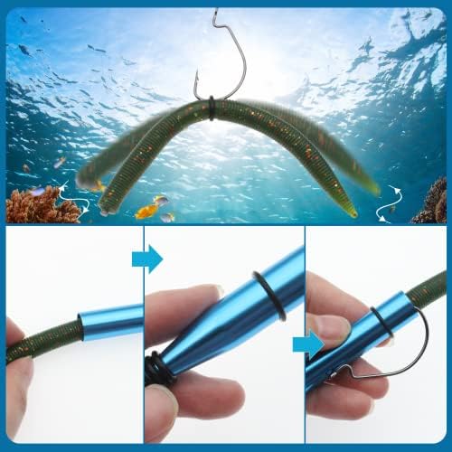Senko Worms 40/133Pcs Fishing Soft Plastic Bait Bass Fishing Lures - Image 5