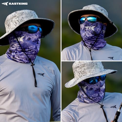 KastKing Sol Armis UPF50+ Neck Gaiter, Hydrocool Fishing Mask, Men & Women - Image 7