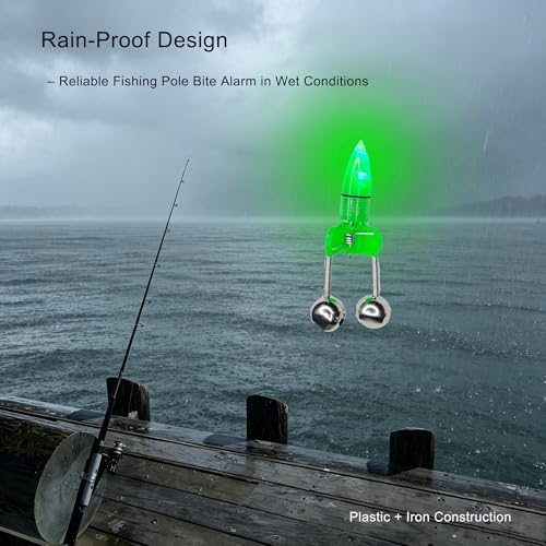 Fishing Bells with Lights, 30 Pcs Combo Set for Night Fishing Alarms - Image 4
