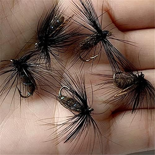 OutdoorFishing Fly Fishing Flies Kit Fly Assortment Trout Bass Fishing with Fly Box, 33/48/72/100/114/148pcs with Dry/Wet Flies, Nymphs, Streamers, Popper - Image 4