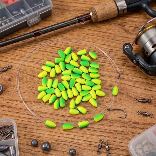 Skylety 60 Pcs Pompano rig Float Foam - Image 6