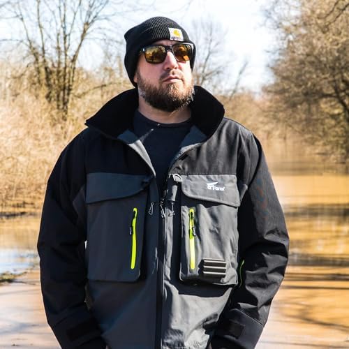 8 Fans Fishing Wading Jackets Breathable Waterproof Fishing Rain Jackets for Men&Women - Image 6