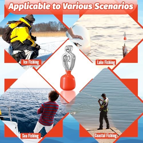 Copkim 4 Pcs Clip-on Fishing Depth Finder - Image 6