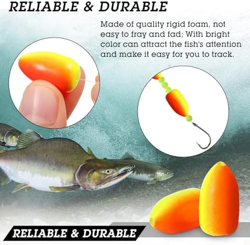 Skylety 60 Pcs Pompano rig Float Foam - Image 3