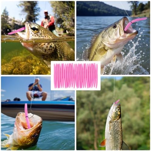 5'' Senko Bait Soft Stick Worms for Wacky Rig Bass Fishing - Image 6