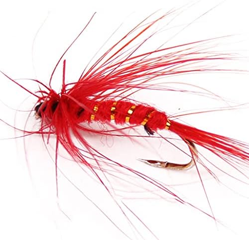 Fly Fishing Fly Hooks Dry Wet Nymphs Streamers for Trout Salmon Grayling Fishing with Box Dry - Image 6