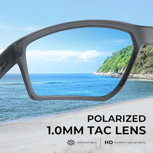 KastKing Osage Polarized Sport Sunglasses for Men and Women, Wrap Design - Image 5