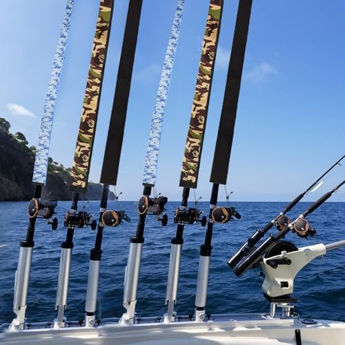 Neoprene Camo Fishing Rod Sleeves,Fishing Pole Sleeves,Fishing Rod Socks - Image 5