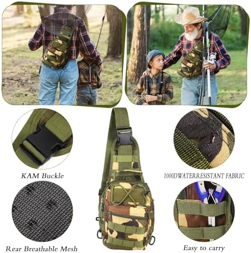 Sosation 134 Pcs Fishing Tool Beginner Starter Kit - Image 3