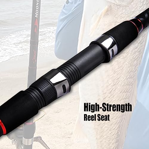 Fiblink Surf Spinning Fishing Rod 2-Piece/4-Piece Graphite Travel Fishing Rod - Image 4