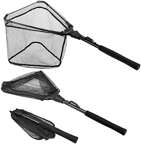 PLUSINNO Fishing Net Fish Floating Landing Net with Handle by PLUSINNO