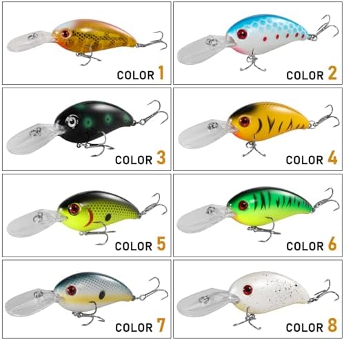 Fishing Lures Shallow Deep Diving Swimbait Crankbait Fishing Wobble Multi Jointed Hard Baits for Bass Trout Freshwater and Saltwater - Image 2