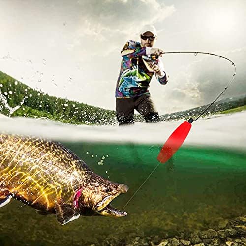Peg Floats for Catfish Crappie,Foam Cigar Slip Fishing Corks Bobbers for Santee Rig - Image 7