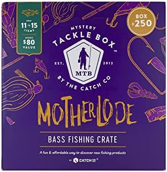 Catch Co Mystery Tackle Box Freshwater Bass Fishing Kit by CatchCo