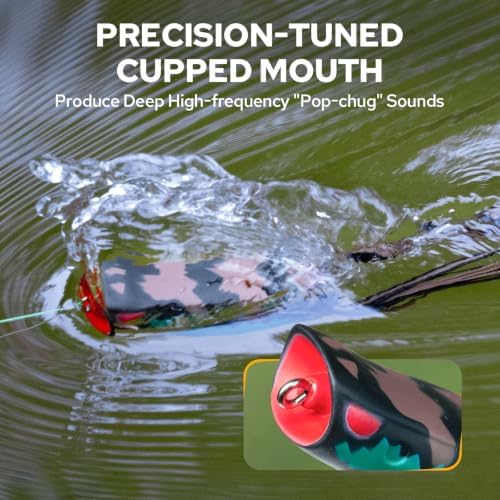 TRUSCEND Swimmax Easy Catch Fishing Lures with BKK Hooks, Wiggling, Vibrating, Rattling and Gurgling for More Bite, Heavy-Duty Dyneema Fiber Jointed Swimbaits for Bass, Trout, Walleye, Crappie, Pike - Image 2
