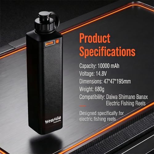 Electric Fishing Reel Battery 14.8V 10000mAh - Image 3