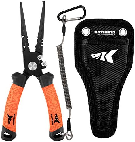 KastKing Speed Demon Pro Fishing Pliers,8.5'' Split Ring Nose by KastKing