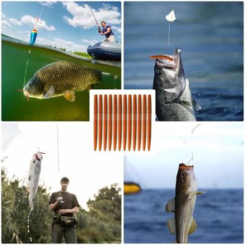 5'' Senko Bait Soft Stick Worms for Wacky Rig Bass Fishing - Image 6