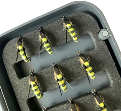 24Pcs Fly Fishing Flies Trout Lures Fishing Tackle Fly Fishing Flies with Boxed Trout Bass Artificial Fish Bait - Image 4