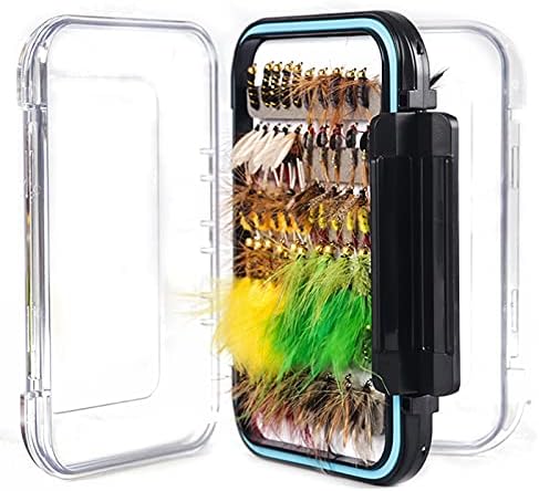 Maxcatch Fly Fishing Flies Kit 120pcs Handmade Assortment Dry/Wet Flies, Nymphs, Streamers with Fly Box Included - Image 3