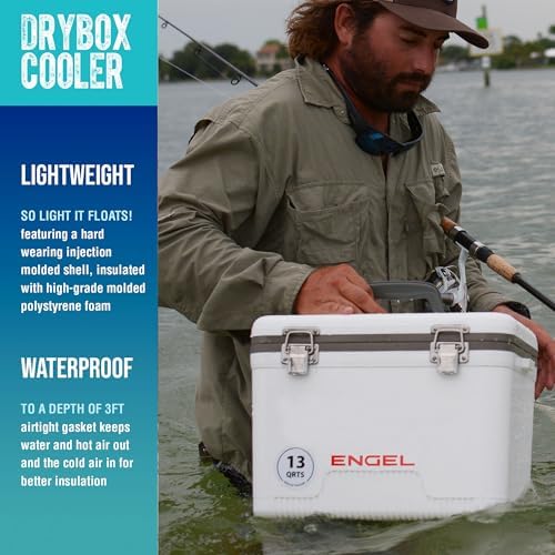 Engel UC7 7.5qt Leak-Proof, Air Tight, Drybox Cooler and Small Hard Shell Lunchbox for Men and Women - Image 6
