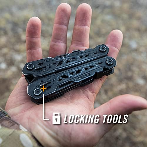 Gerber Truss 17-in-1 EDC Multitool Pliers, Pocket Knife, Molle Sheath,Black - Image 4