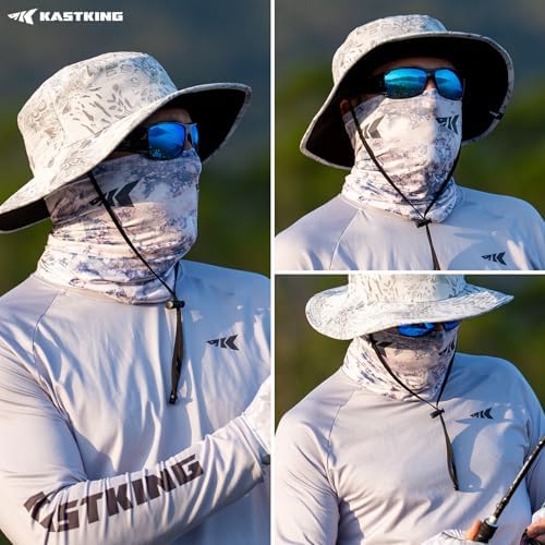 KastKing Sol Armis UPF50+ Neck Gaiter, Hydrocool Fishing Mask, Men & Women - Image 7