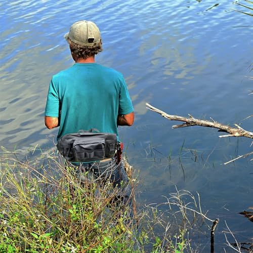 Fishing Fanny Pack for Men -Fishing Fanny Pack-Lightweight and Fishing Sling Pack - Image 6