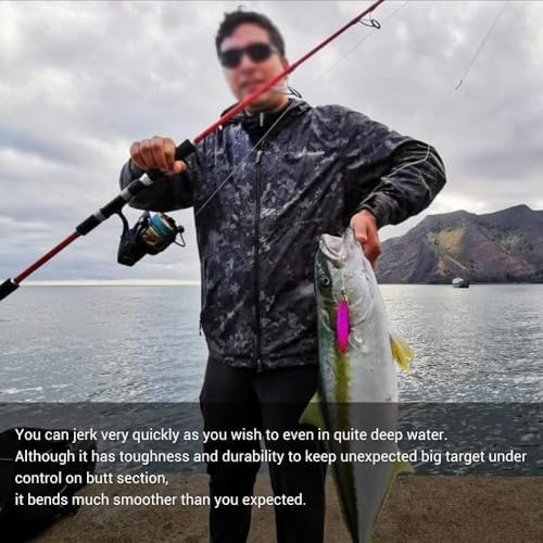 Travel Fishing Rod 1.83m M Lure 120-500g for BlueRunner Tuna Cane Sea Starter Kits - Image 7